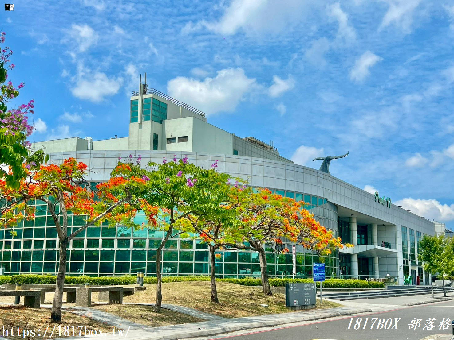 【台南景點推薦】南科 PARK 17 商場｜超吸睛巨大鯨魚出沒！結合美食、打卡、親子遊的全能生活綠洲