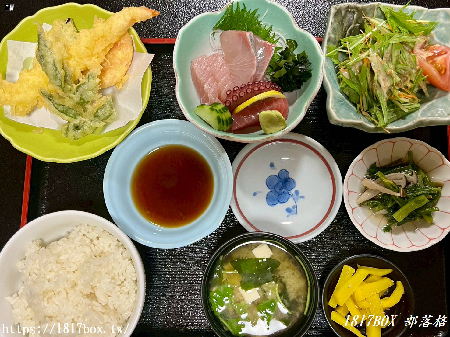 【日本在地美食】連當地人都排隊！「彩座」極上馬刺御膳肥美入口即化，經典和定食精緻滿分（內附必點菜單）