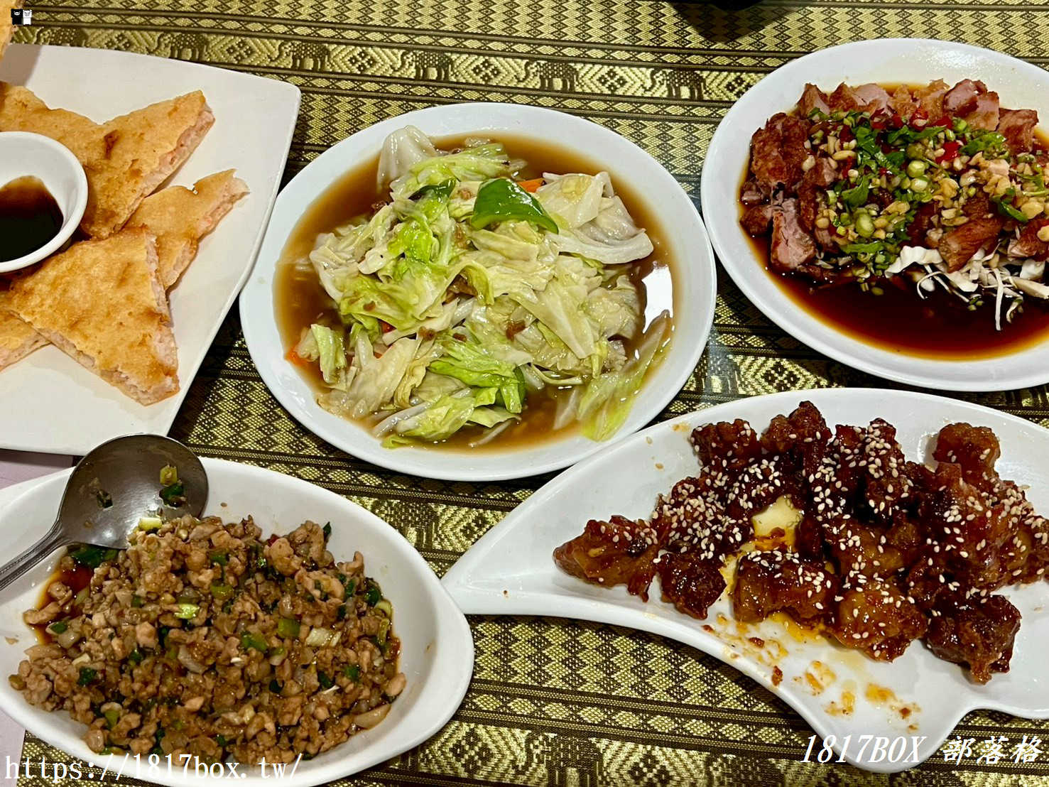 彰化聚餐首選「雲之泰泰緬料理」3人合菜開箱，白飯控必收藏的平價泰式天堂