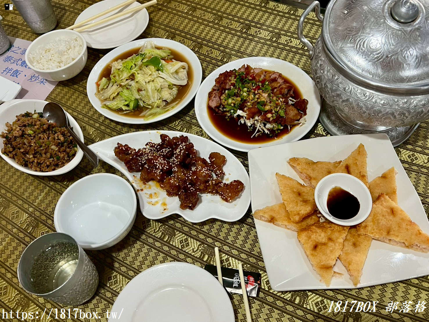 彰化聚餐首選「雲之泰泰緬料理」3人合菜開箱，白飯控必收藏的平價泰式天堂