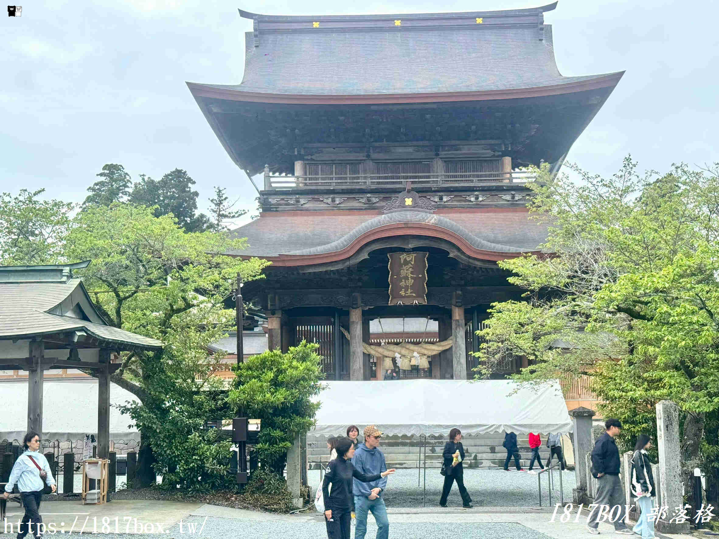 【九州熊本】阿蘇神社一日遊攻略：必買除厄開運御守、限定御朱印與門前町商店街美食巡禮！