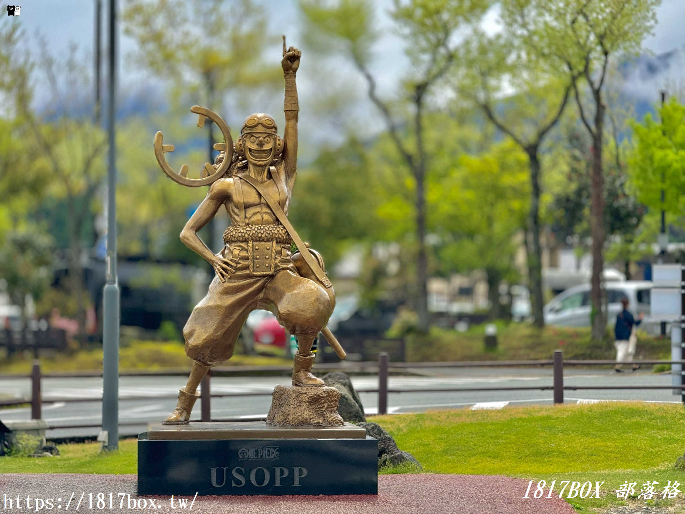 狙擊王降臨阿蘇！《航海王》騙人布銅像全攻略：交通、必拍角度與限定公仔情報總整理