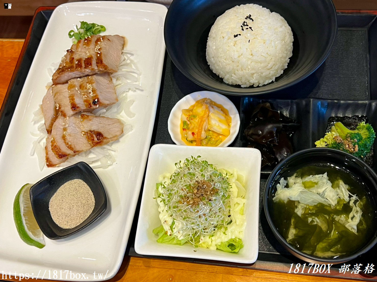 【彰化和美美食】日味食堂｜在地人私房激推高CP值日式定食！必點椒鹽霜降松阪豬、油脂爆棚烤青甘魚下巴（附菜單/停車資訊）