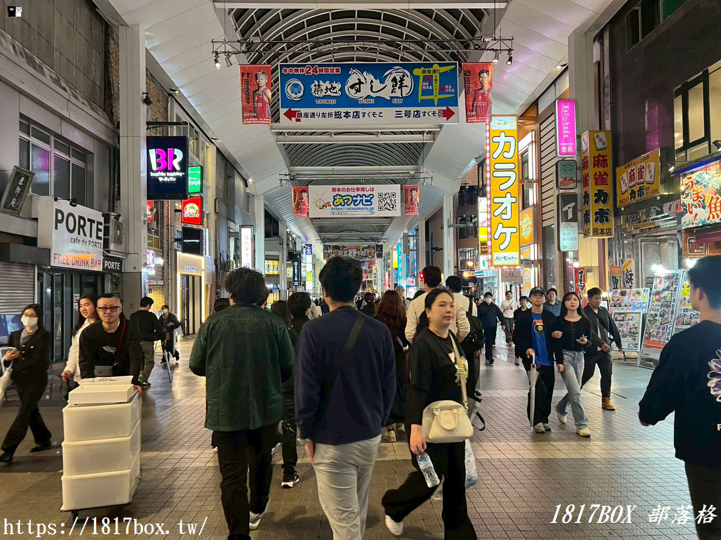 熊本不只阿蘇熊本熊！隱藏版雙屋頂商圈「Sun Road 新市街」與大人系微醺夜生活「西銀座通」全攻略