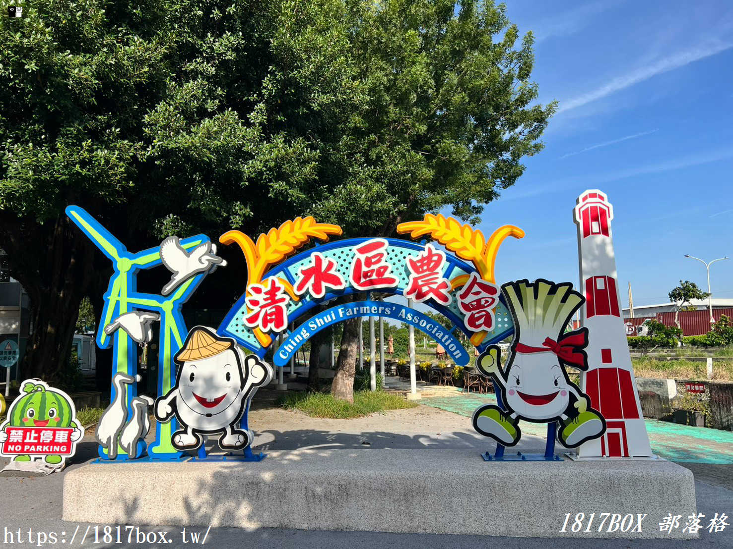 網美與親子都瘋狂！清水區農會休閒觀光園區，走入彩虹貨櫃與黃金稻浪的私房秘境
