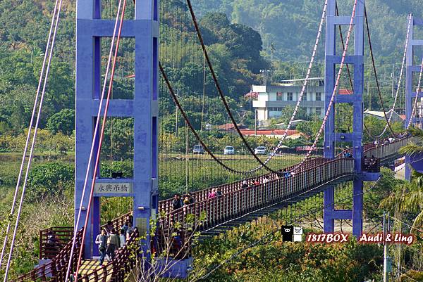 【台南。楠西】永興吊橋。橫跨曾文溪流域唯一僅存的吊橋 @1817BOX部落格