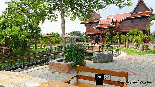 【屏東。內埔】南洋風泰國高腳屋餐廳。台灣第一座傳統的古老泰式建築。南洋叢林造景。泰式料理餐廳