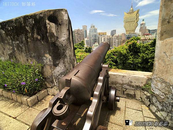 【澳門自由行】世界文化遺產。大炮台。可眺望澳門的全景 @1817BOX部落格