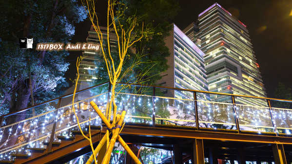 【台北。南港】中國信託金融園區。LED數位互動生聲不息。360度環形全景室內藝術裝置。台北捷運板南線景點