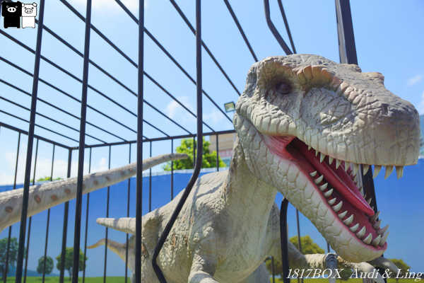 【高雄。前鎮】侏儸紀樂園。二千坪戶外恐龍展。全台唯一戶外大型恐龍展 @1817BOX部落格
