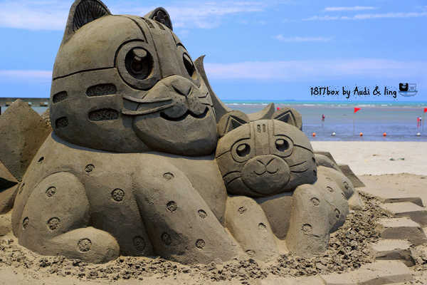 【台中。大安】2016台中藍帶海洋觀光季。大安濱海國際沙雕展。大安濱海樂園