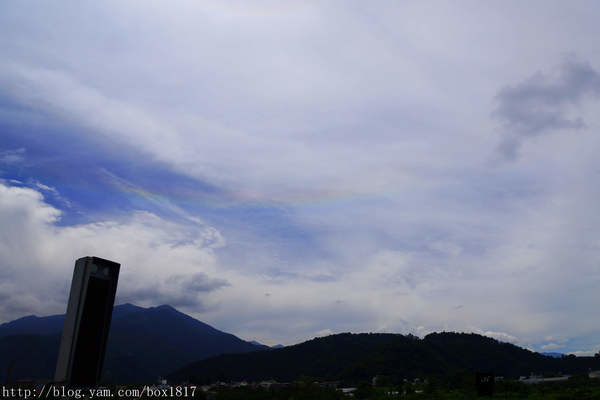 【南投。埔里】天空奇景。環狀彩虹。和彩虹的平行相遇。台灣風景。攝影紀錄 @1817BOX部落格