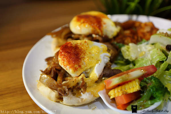 【台中。西區】Daily Egg日日艾格早午食館。幸福Brunch餐食。英法料理雙人體驗
