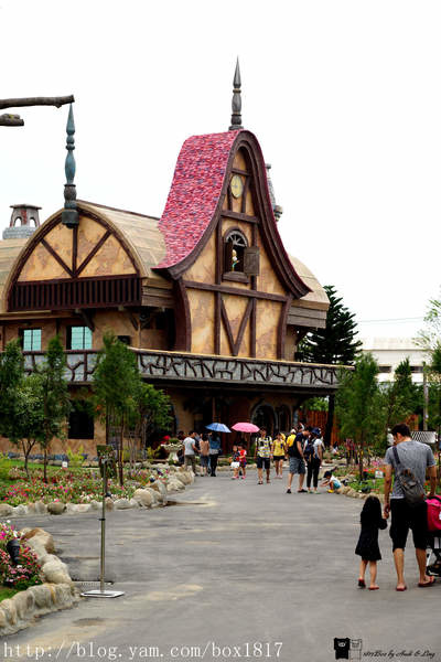 【嘉義。民雄】熊大庄森林主題觀光工廠。童話故事般的城堡呈現 @1817BOX部落格