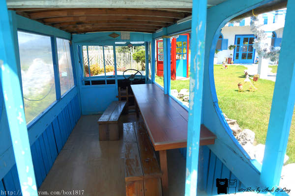【南投。埔里】又見藍白建築。南瓜小屋充滿童趣。可妮小屋下午茶