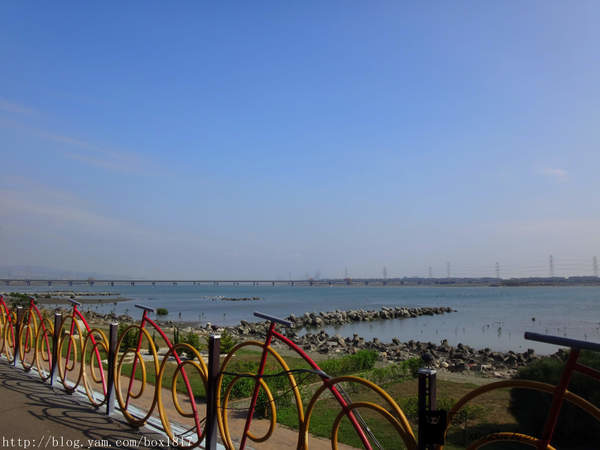 【台中。龍井】麗水漁港。龍港國小。烏溪龍舟堤防自行車道。悠閒午後半日遊