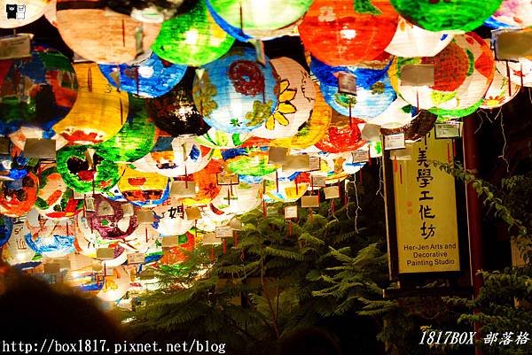 【彰化。鹿港】桂花巷藝術村。1,200個燈籠。復古又奇幻的巷弄美景。鹿港光影饗宴 @1817BOX部落格