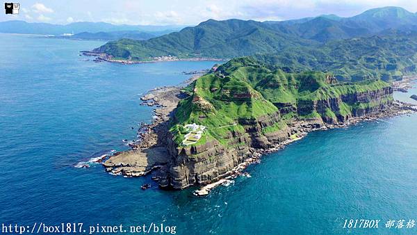 【新北。瑞芳】原來它是一座鱷魚島？鼻頭角。台灣風景。空拍攝影記錄 @1817BOX部落格